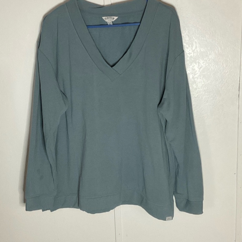 Orvis Women's Long Sleeve V-Neck Top